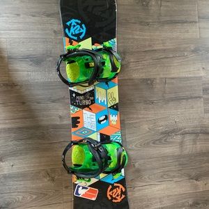 K2snowboard size 120 binding included